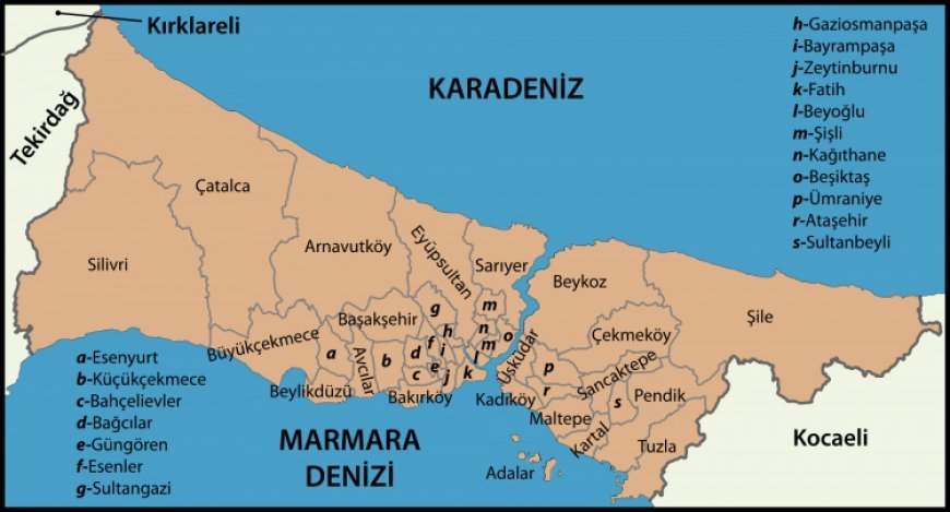 İstanbul İlçe Belediyeleri Kent Bilgi Sistemi Tam Liste